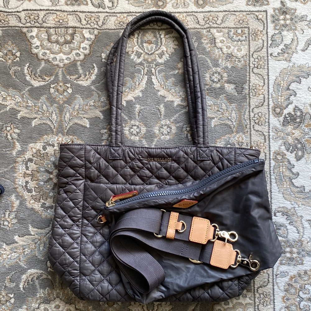 MZ Wallace Quattro Tote in Magnet